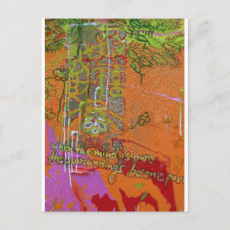 "Pure Mind" Postcard