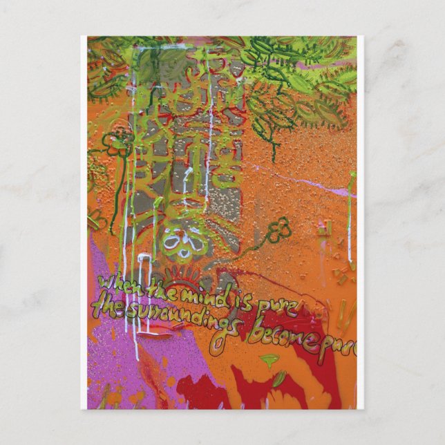"Pure Mind" Postcard (Front)