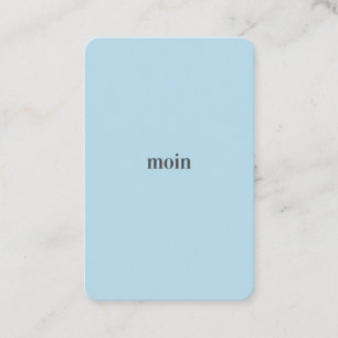 Pure Moin/Hello Business Card