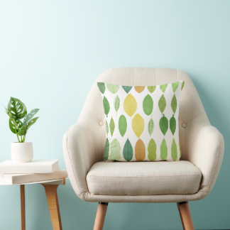 Pure Nature Leaf Pattern Pillow