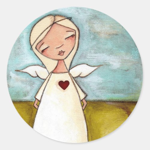 Pure of Heart _ Angel Stickers