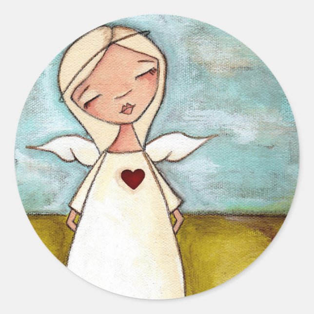 Pure of Heart - Angel Stickers (Front)