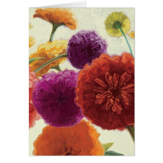 Pure Palette Zinnias Cards (Front)