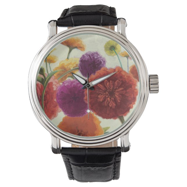 Pure Palette Zinnias Watch (Front)