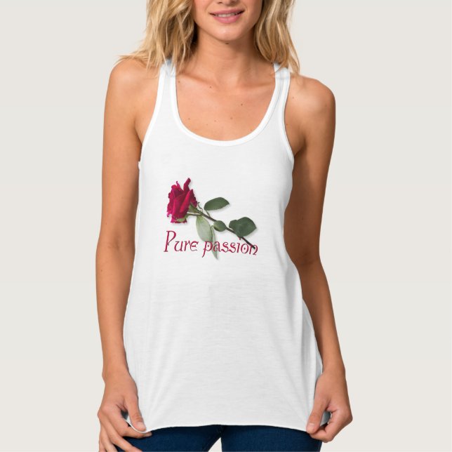 Pure passion tank top (Front)