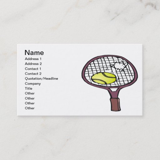 Customizable Pure Power Business Card
