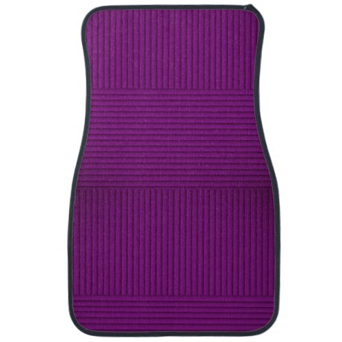 Pure Purple  Car Floor Mat