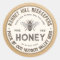 Pure Raw Honey Label Kraft French Bee
