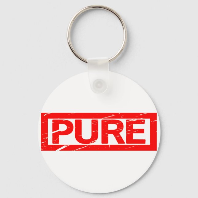 Pure Stamp Keychain (Front)