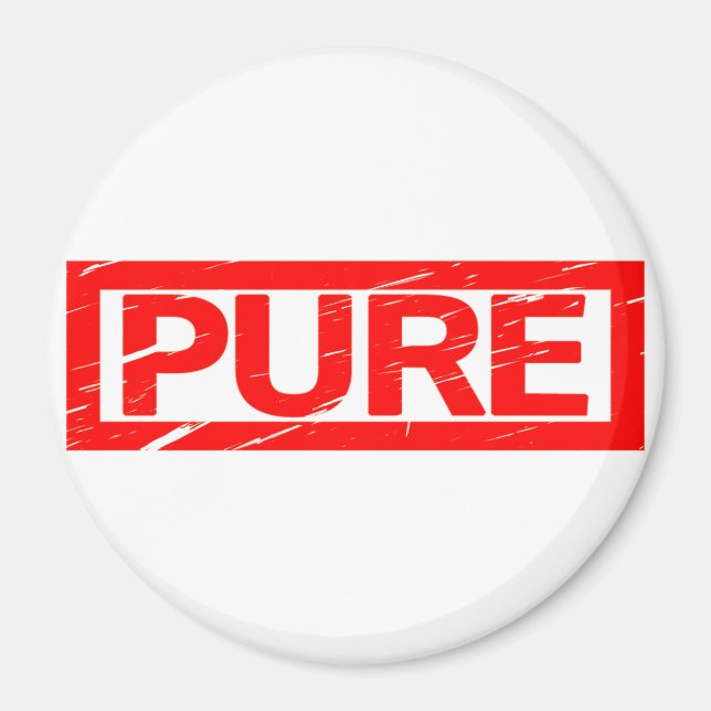 Pure Stamp Magnet (Front)