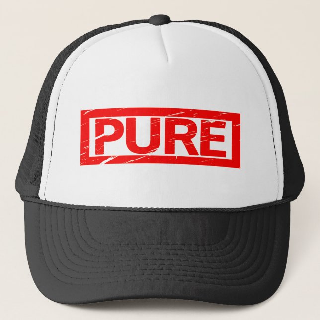 Pure Stamp Trucker Hat (Front)