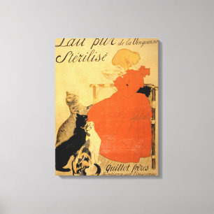 'Pure Sterilized Milk from La Vingeanne', 1894 (co Canvas Print