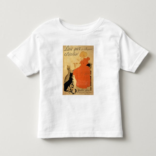 'Pure Sterilized Milk from La Vingeanne', 1894 (co Toddler T-shirt (Front)