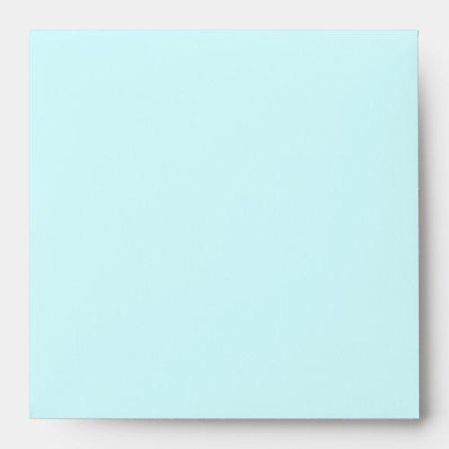 Pure Teal Blue Linen Envelopes