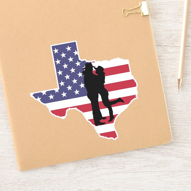 Pure Texan Sticker (Notebook)