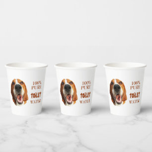 Pure Toilet Water Paper Cups