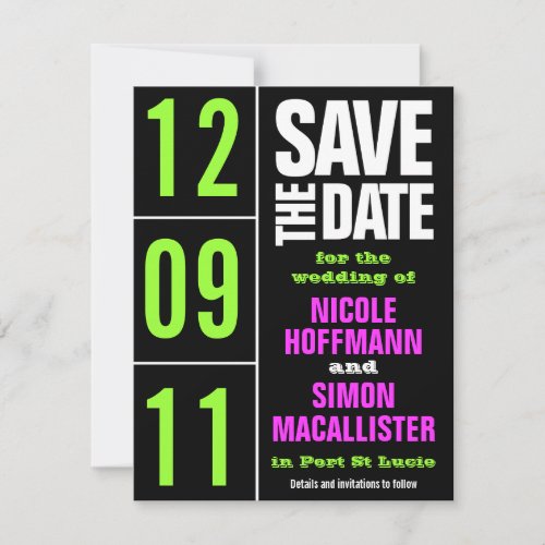 Pure Type Save The Date