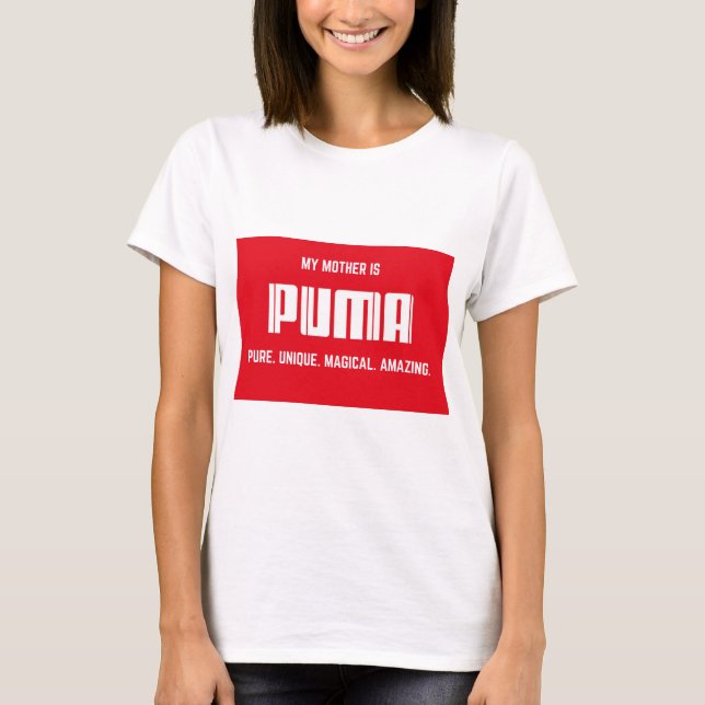 Pure Unique Magical Amazing Mother’s Day Tee (Front)