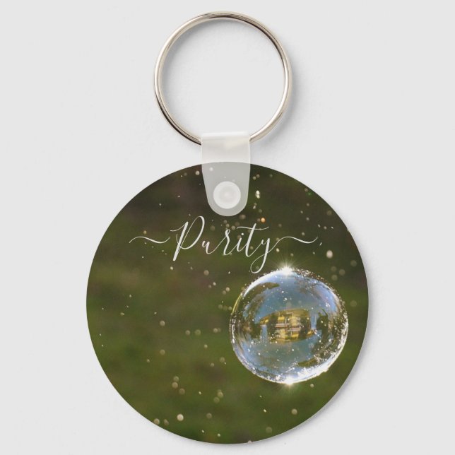  Pure water bubble keychain (Front)