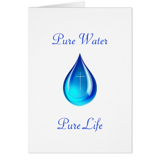 Pure Water Pure Life Pure Christ (Front)
