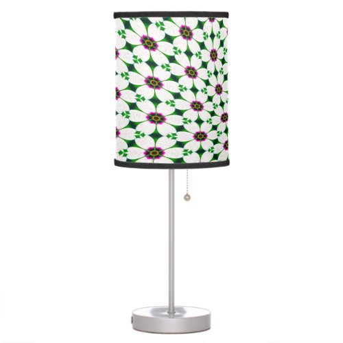 Pure White Flower Table Lamp
