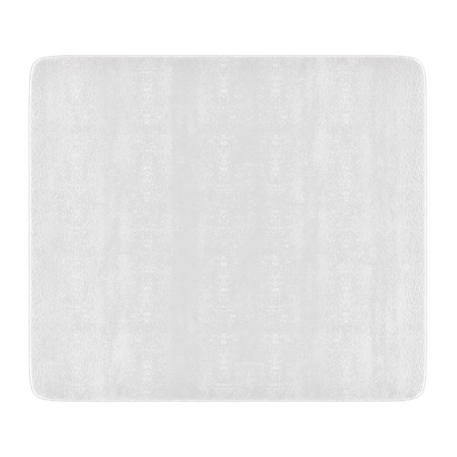 Pure White Solid Color Cutting Board (Front)