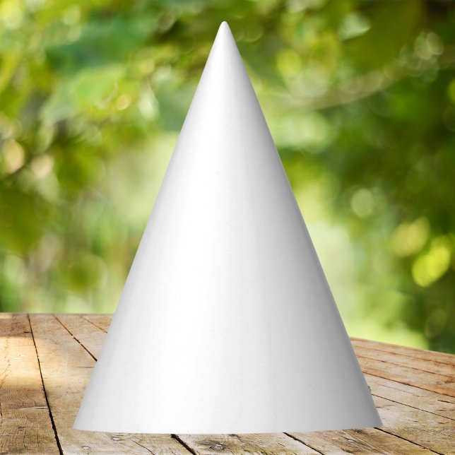 Pure White Solid Color Party Hat (Creator Uploaded)