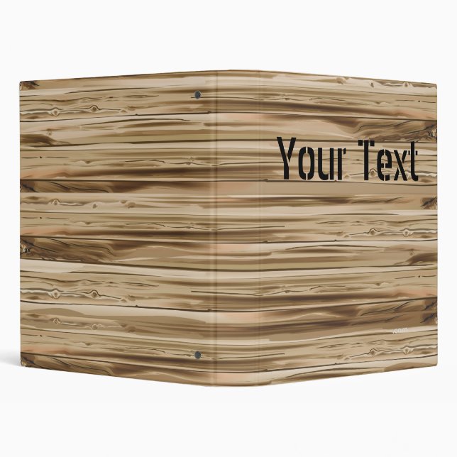 Pure Wood 3 Ring Binder (Background)