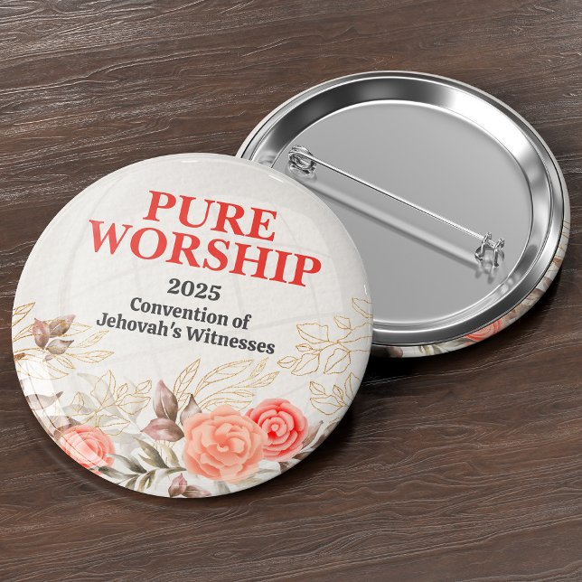 Pure Worship 2025 Convention JW Gifts Button (Creator Uploaded)