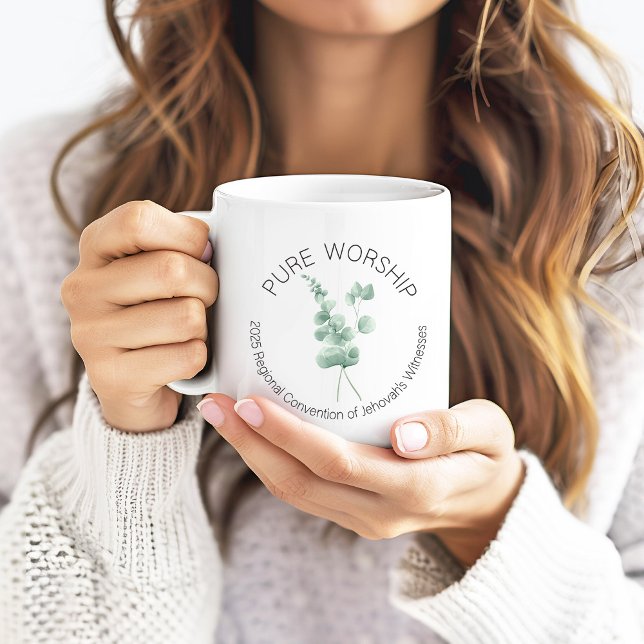 Pure Worship 2025 Convention with Eucalyptus Coffee Mug (Creator Uploaded)