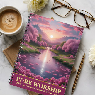 Pure Worship JW Convention 2025 Gifts Spiral Notebook
