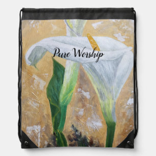 Pure Worship JW convention Drawstring Bag