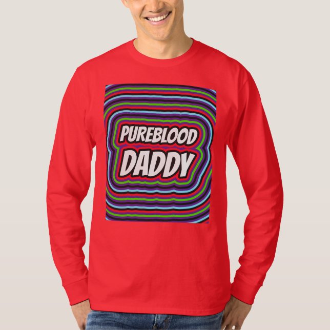 PUREBLOOD DAD DADDY MENS T-SHIRTS HOODIE (Front)