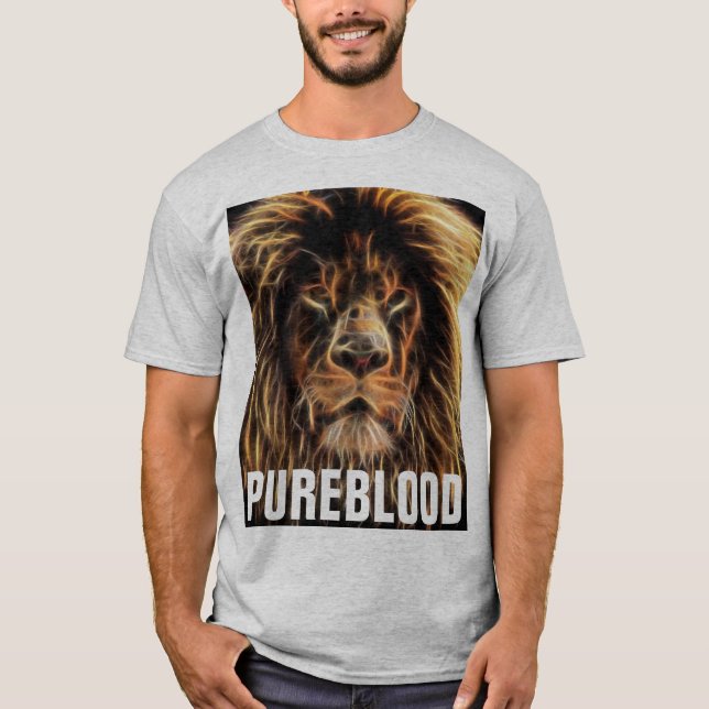 PUREBLOOD LION T-Shirts tees (Front)