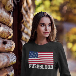 PUREBLOOD UNVACCINATED 4TH JULY T-SHIRTS