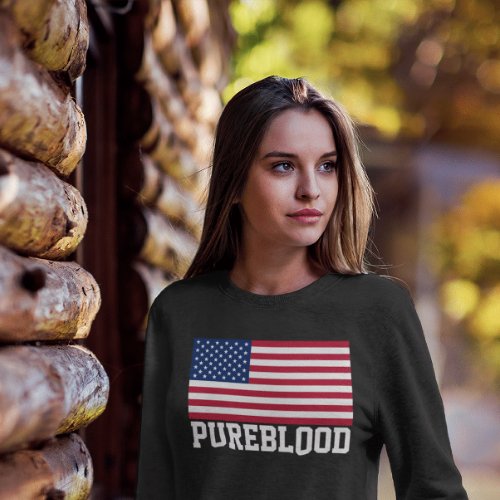 PUREBLOOD UNVACCINATED 4TH JULY T_SHIRTS