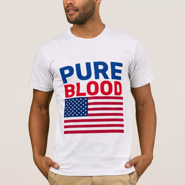 PUREBLOOD UNVACCINATED T-SHIRTS TEES (Front)