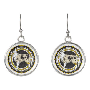 Purebred Australian Shepherd Dog Lovers Gift Earrings