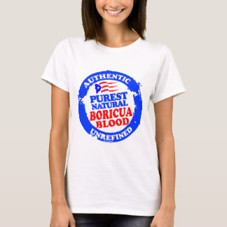 Purest Natural Boricua Blood T-Shirt