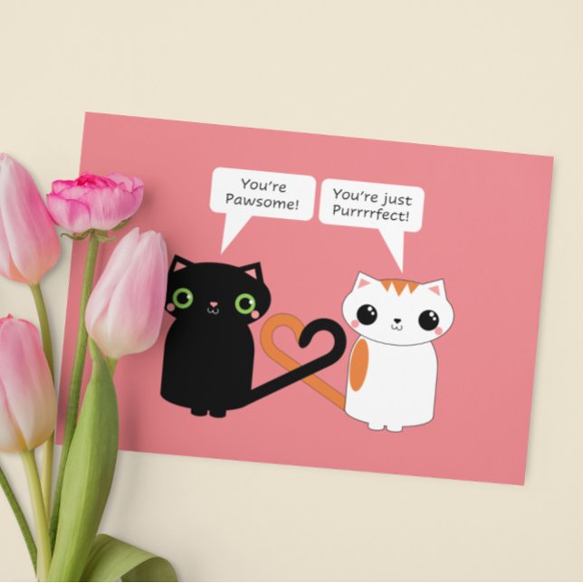 Purfect Pawsome Kitties Furever Love Card (Creator Uploaded)