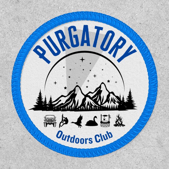 Purgatory Outdoors Club Icons Patch (Front)