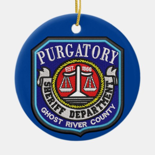Purgatory Sheriff ornament