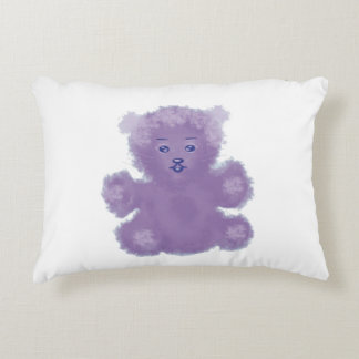 Purge bear accent pillow