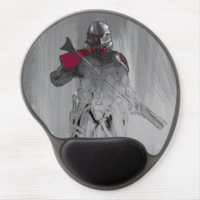 Purge Trooper Sketch Gel Mouse Pad (Front)