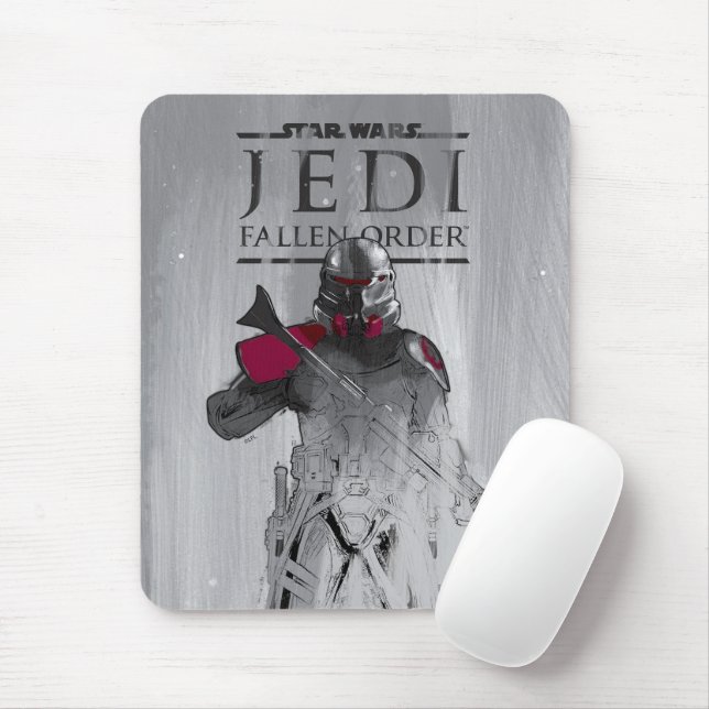 Purge Trooper Sketch Mouse Pad (With Mouse)