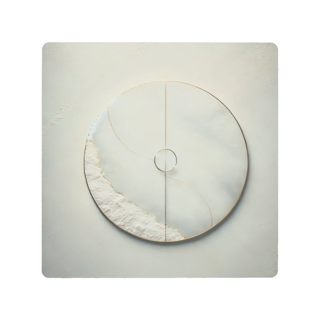 Purification Metal Print (Front)