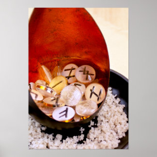Purification Ritual - Divination Runes Poster