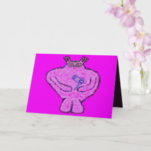 Purim פּוּרִים Grogger the Golem Esther Card