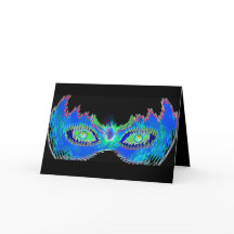 Purim פּוּרִים Vashti's mask futuristic crown card