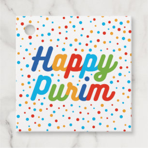Purim Favor Tag